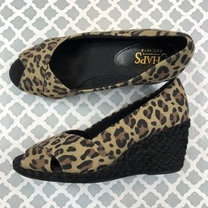 Chaps Espadrilles Dakoda Wedge Heel Open Toe